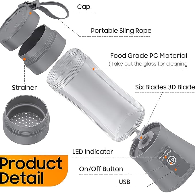Portable USB Juicer Blender