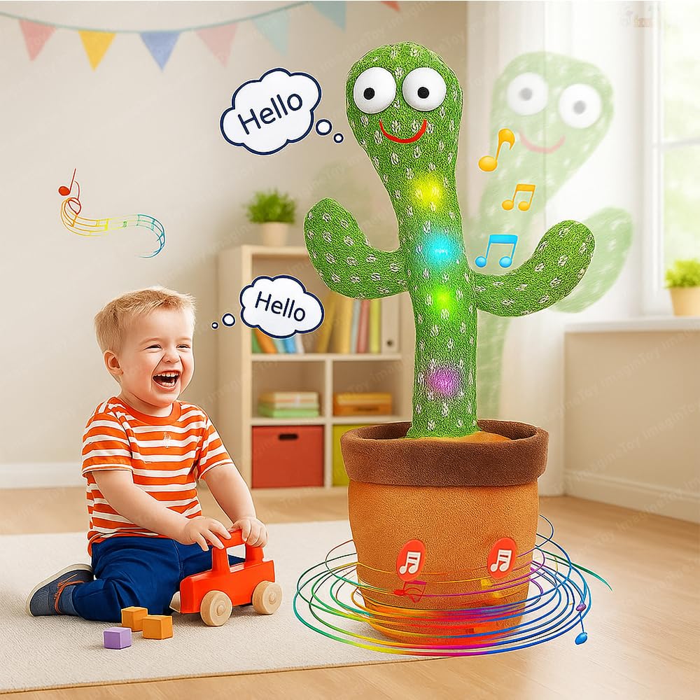 Rechargeable Talking Cactus Toy